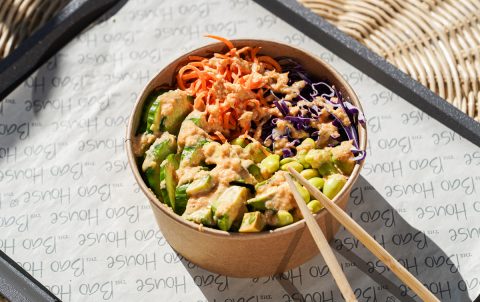 Veggie poke bowl