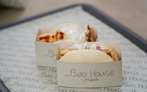 Halloumi Bao