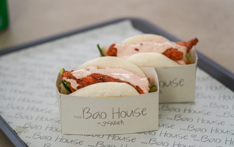 Korean Chicken Bao